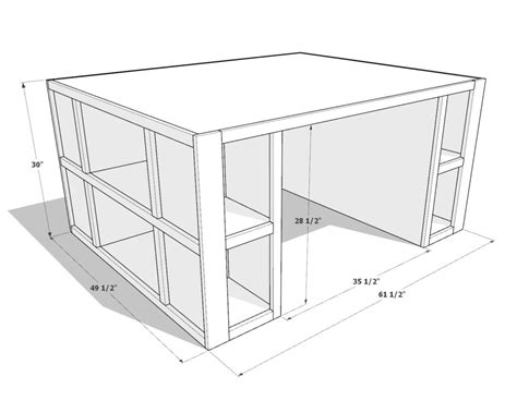 DIY Crafting Table Plan, Easy Craft Table Build, Beginner Guide - DIY projects plans