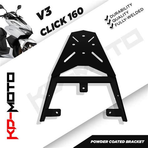 honda click 160 racks Top Box Bracket / click 160 v3 accessories ...