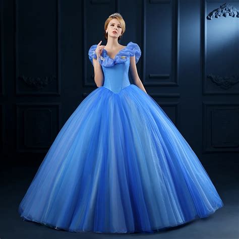 Promgirl 2015 Hot Fashion Romantic Princess Ball Gown Cinderella Dress ...