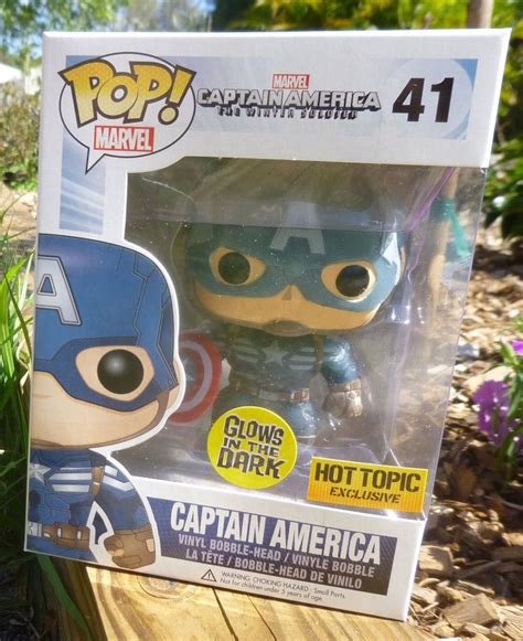 Funko Pop Glow In The Dark Captain America | Skin care and Glowing | Claude