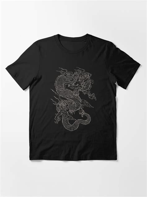 "Vintage Dragon " T-shirt for Sale by Illustratorial | Redbubble | dragon t-shirts - chinese ...