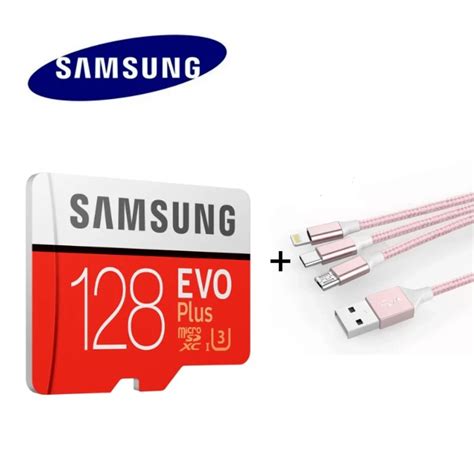 Samsung 128GB Memory card Micro SD Card 64GB 32GB 100MB/S Class 10 Microsd 128 gb U3 U1 cartao ...