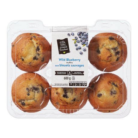 Your Fresh Market Wild Blueberry Muffins | Walmart Canada