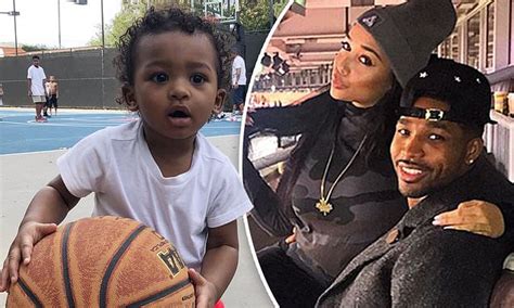 Tristan Thompson wishes son Prince a happy 2nd birthday | Daily Mail Online