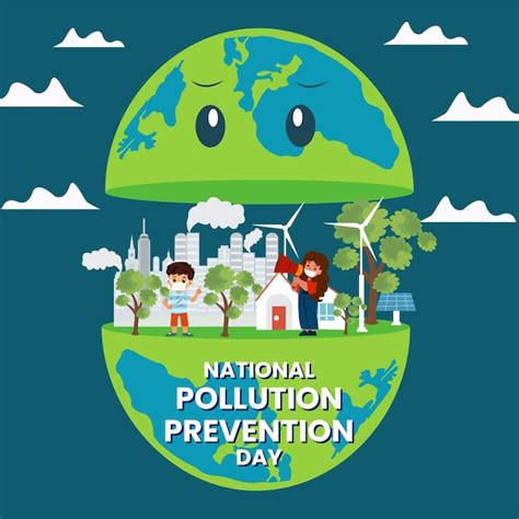 Premium Vector | Celebrating national pollution control day