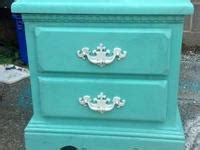 Hand Painted Santa Fe Turquoise Side Table Chalky Paint for Sale in Annapolis, Maryland ...