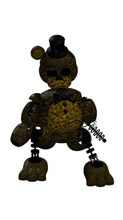 Ignited Golden Freddy by Freddydoom5 on DeviantArt