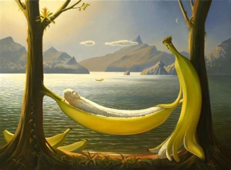 Banana Hammock - artist Vladimir Kush : Art