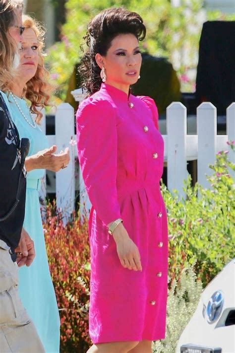 LUCY LIU on the Set of Why Women Kill in Los Angeles 06/27/2019 – HawtCelebs