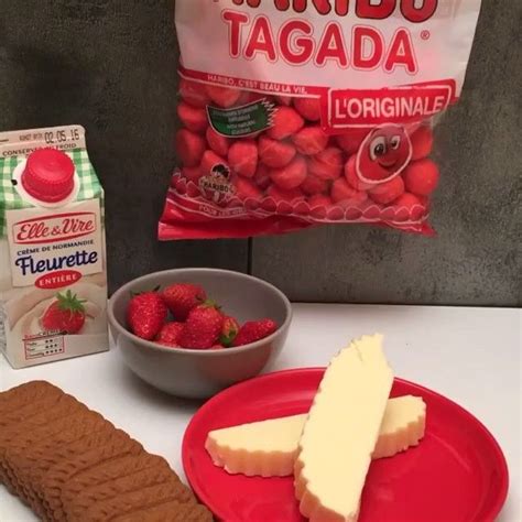 How about a Tagada strawberry plant? replace Haribo with tagada without gelati | Recette ...