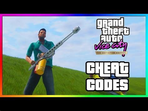 List of cheats for GTA Vice City Definitive Edition (PS4)