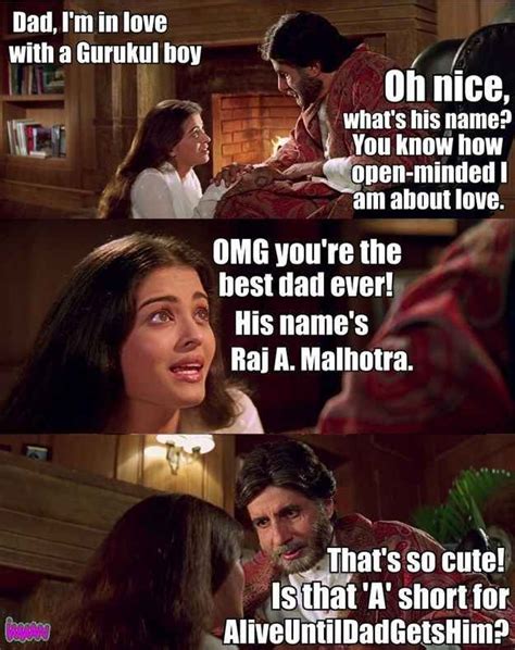 Here Is An Accurate And Honest Summary Of Bollywood Classic "Mohabbatein" | Bollywood funny ...