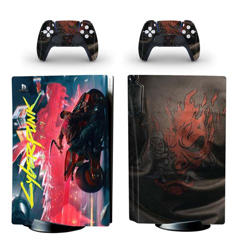 Cyberpunk 2077 Skin Sticker Decal For PlayStation 5 Design 10 - ConsoleSkins.co