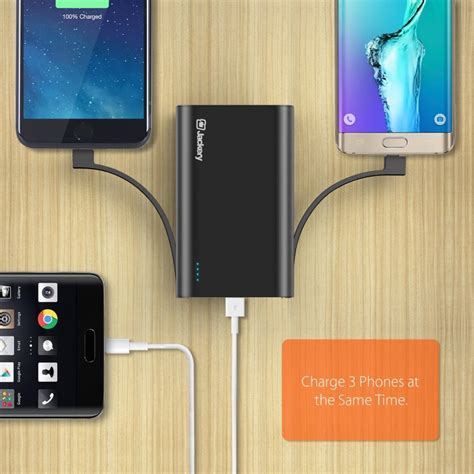 [Apple MFI Certified] Jackery Bolt 10050 mAh Palm-sized Ultra-Compact External Battery Pack ...