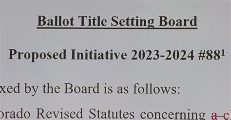 Colorado board that scrutinizes ballot measures raises questions about ...