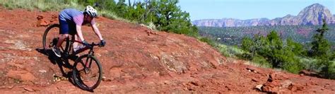 Guided Sedona Mountain Bike Tours for intermediate & advanced riders.