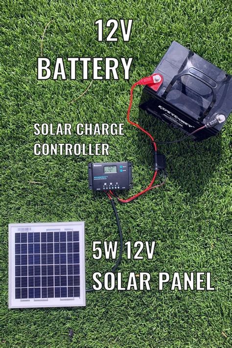 Yes, a 5W solar panel CAN charge a 12V battery. Learn how to charge a 12V battery with a 5W ...