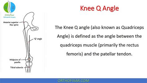 Knee Q Angle Measurement | OrthoFixar 2024