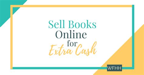 Sell Books Online for Extra Cash - Work From Home Happiness