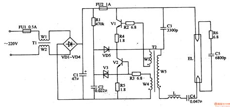 Fluorescent Lamp Electronic Ballast (3) - Control_Circuit - Circuit ...