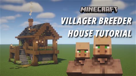 Minecraft Villager Breeder House Tutorial [Aesthetic Farm] [1440p HD] - YouTube