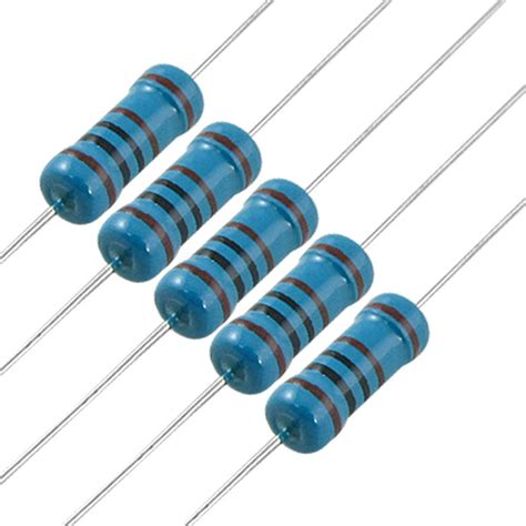 1W 1K Ohm 1% Axial Metal Film Resistors x200pcs - Walmart.com - Walmart.com