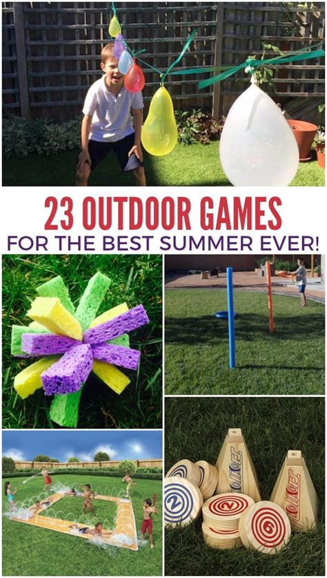 23 Outdoor Games to Make This Summer the Best Ever