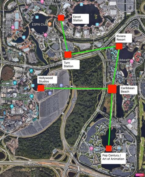 Disney Skyliner Gondola System - Map, Disney World Expansion