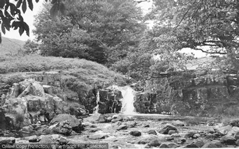 Photo of Llanbedr, Waterfalls Near Cwm Bychan c.1955