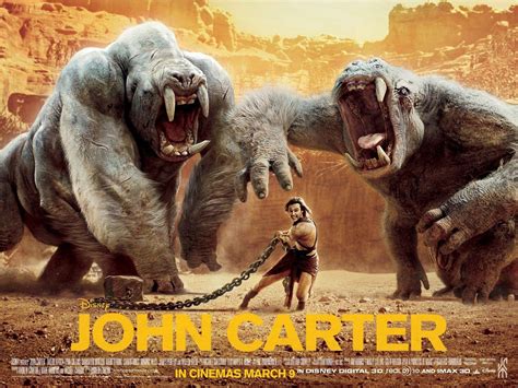 Download John Carter Movie Poster Wallpaper | Wallpapers.com