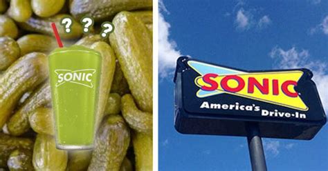 Sonic Drive In Announces It Will Be Selling Pickle Juice Slushes This ...