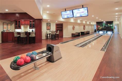 Home Bowling Alley Portfolio | Fusion Bowling