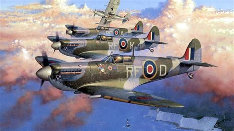 WWII Aviation Paintings | Wwii fighter planes, Aircraft painting ...