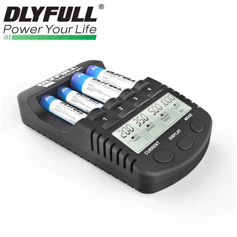 DLYFULL T1 Battery Charger LCD Display 4 slots With Test Refresh ...