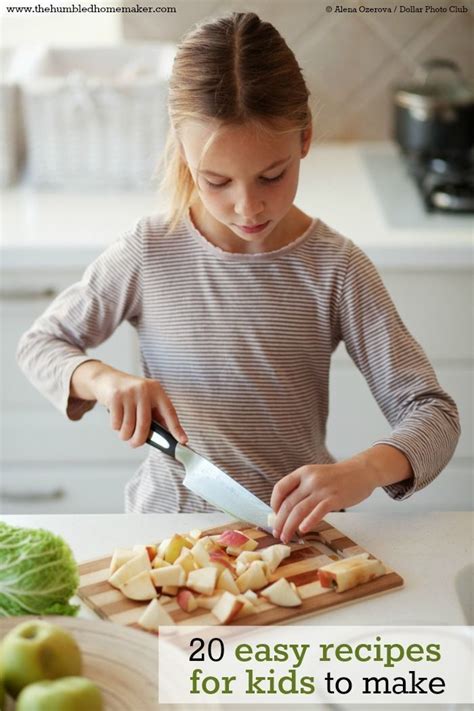 Get your kids busy in the kitchen with these 20 easy recipes for kids. Also great tips for how ...