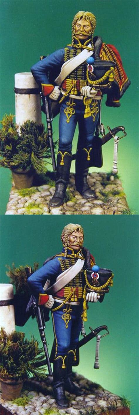 French hussar Empire, French Models, Miniature Figures, Napoleonic Wars, Toy Soldiers, Miniture ...