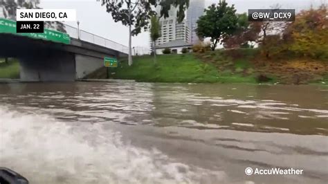 Flooding wreaks havoc across San Diego on the rainiest January day in city history