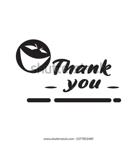 Thank You Smile Emoji Symbol Stock Vector (Royalty Free) 2377852489 | Shutterstock