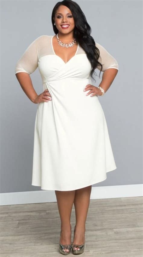 White plus size dresses canada | White plus size dresses, Wedding ...