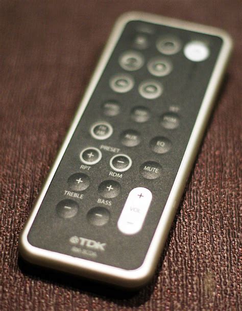 Bad remote design | This is the remote control for my TDK st… | Flickr