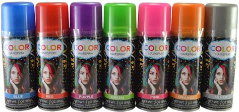 Temporary Hair Color Spray 3 oz - Case (24 Cans) - 7 Colors ** More info could be found at the ...