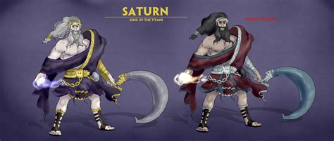 [God Concept] Saturn, King of the Titans : Smite