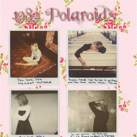 Taylor Swift 1989 Polaroids by fictionaleditor on DeviantArt