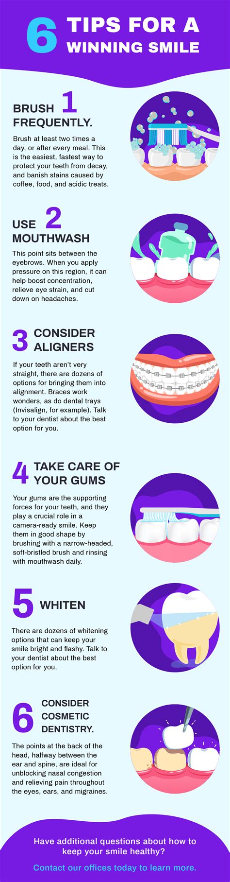 6 Tips for A Winning Smile