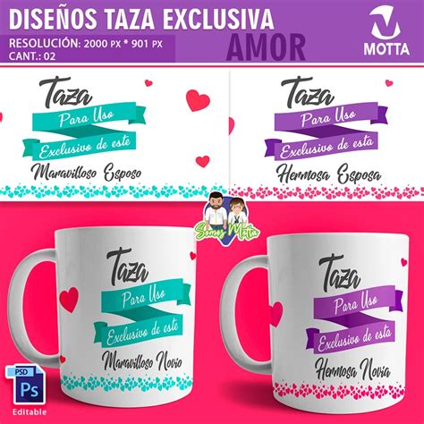 PLANTILLAS PARA SUBLIMAR TAZAS GRATIS DE ESPOSOS