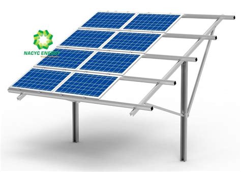 Sturdy Reliable Structure Solar Panel Pole Mount Bracket For Solar Plant