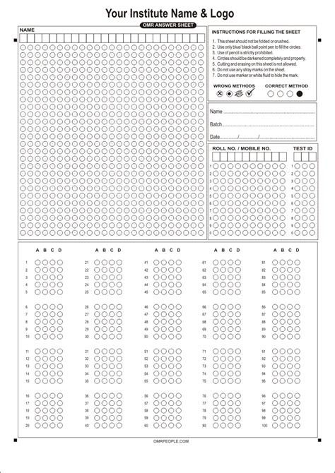 OMR Sheet Checker Software- OMR Scanner, OMR Software