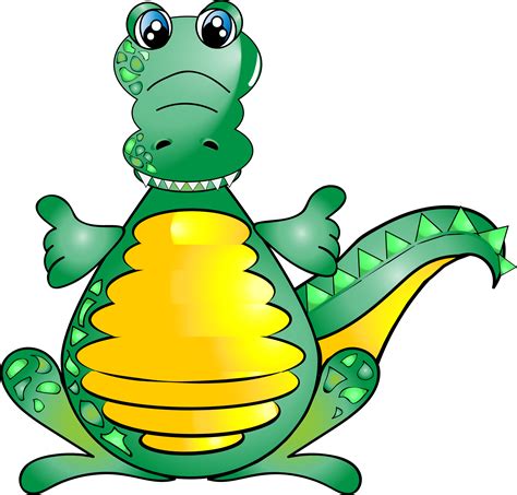 Cartoon Crocodile Clipart Buaya Vektor Png Download Full Size | Images ...