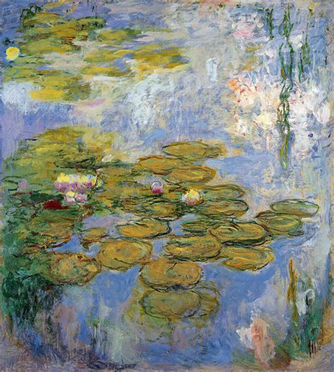 Water Lilies, 1916 - 1919 - Claude Monet - WikiArt.org