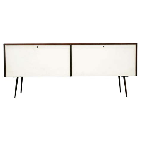 Brazilian Modern Bar in Rosewood and White Finish, by Forma, 1960s, Brazil For Sale at 1stDibs